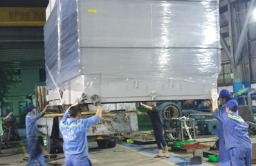 THAY MỚI ỐNG TẢN NHIỆT GIÀN LÀM MÁT